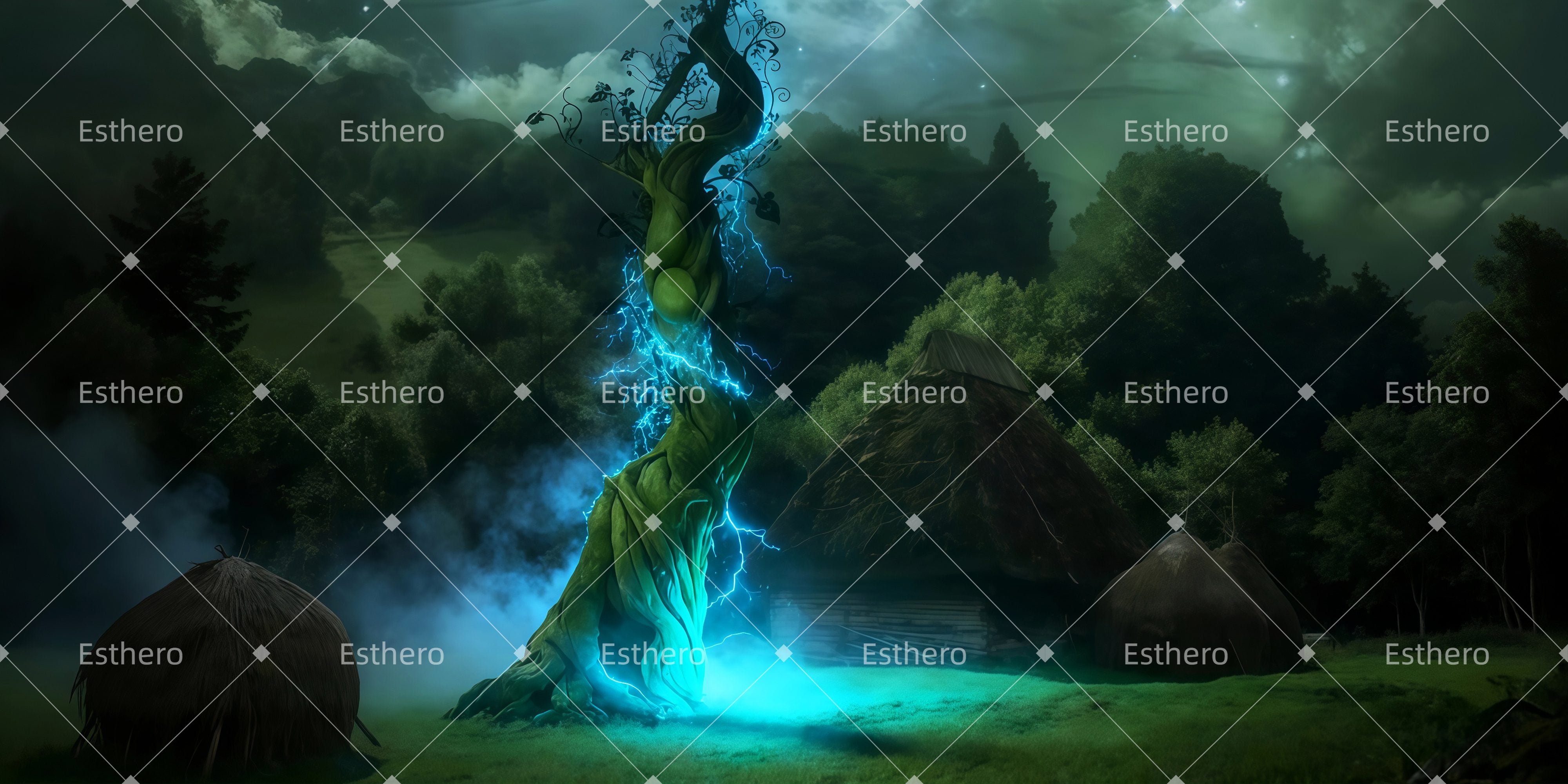 Fond de Scène Théâtre Haricot Magique LXX510-T61