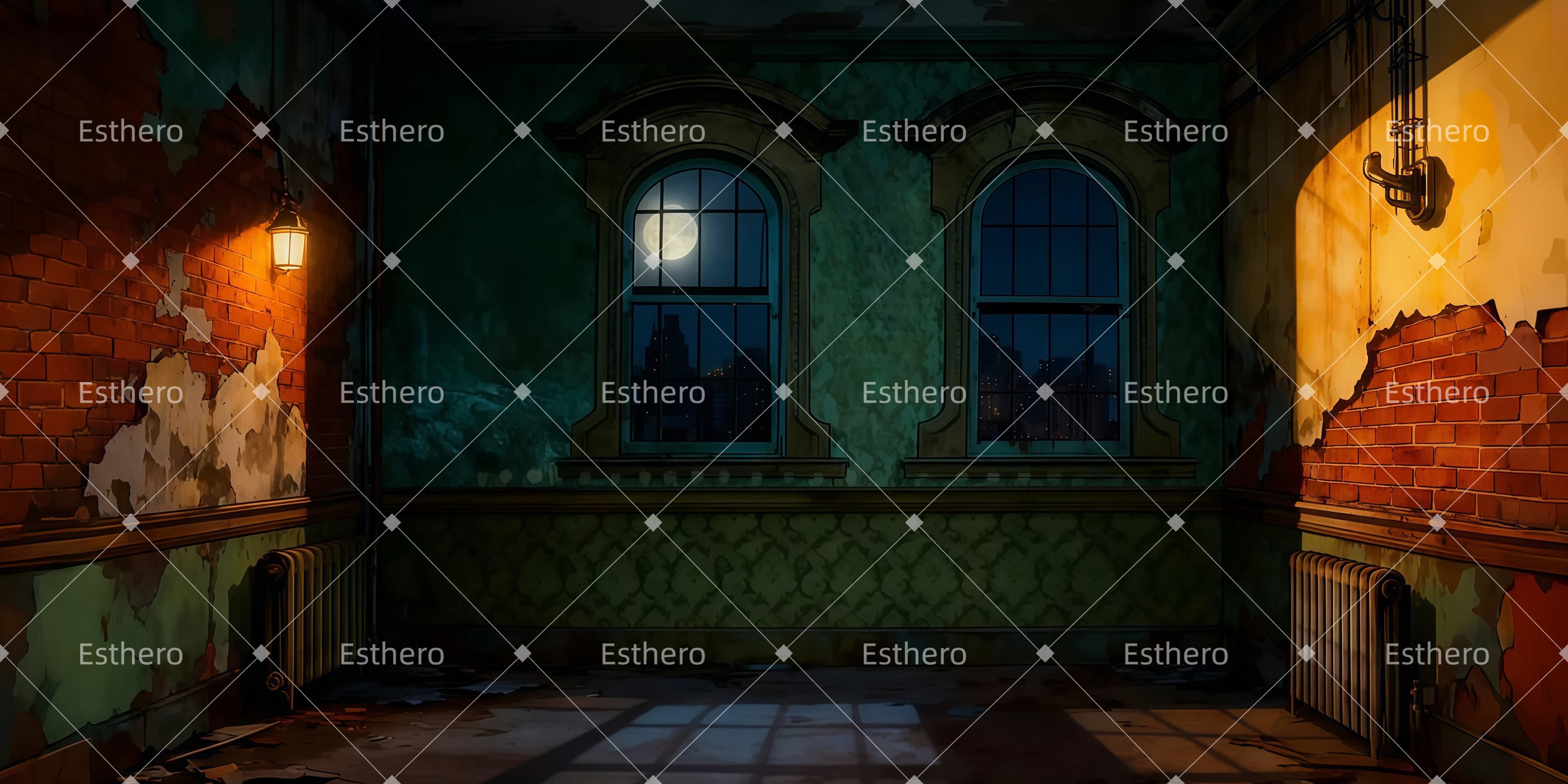 Fond de Scene Intérieur De L’Orphelinat LXX511-T46