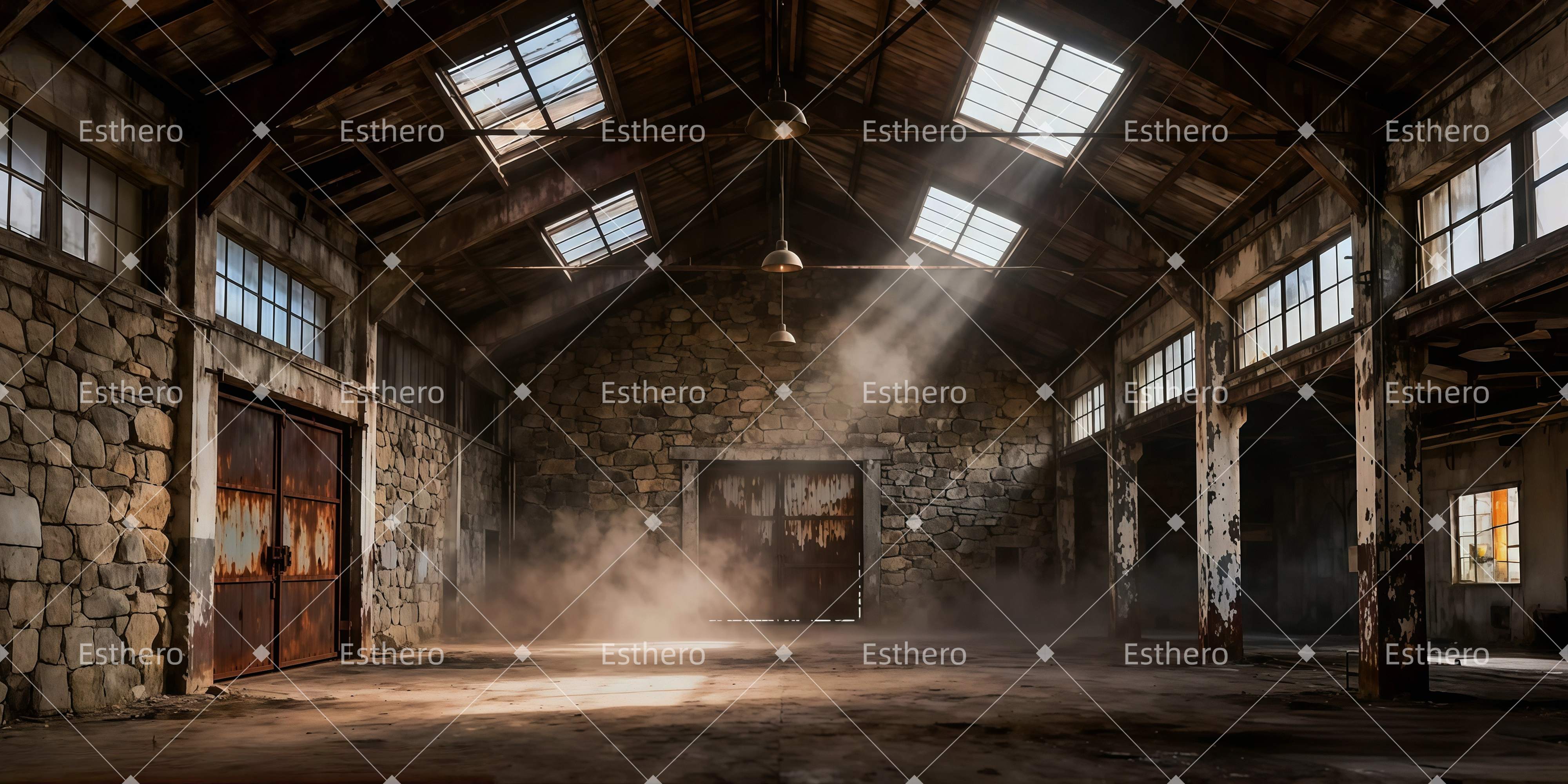 Fond de Scène Espace Industriel Silencieux LXX511-T47