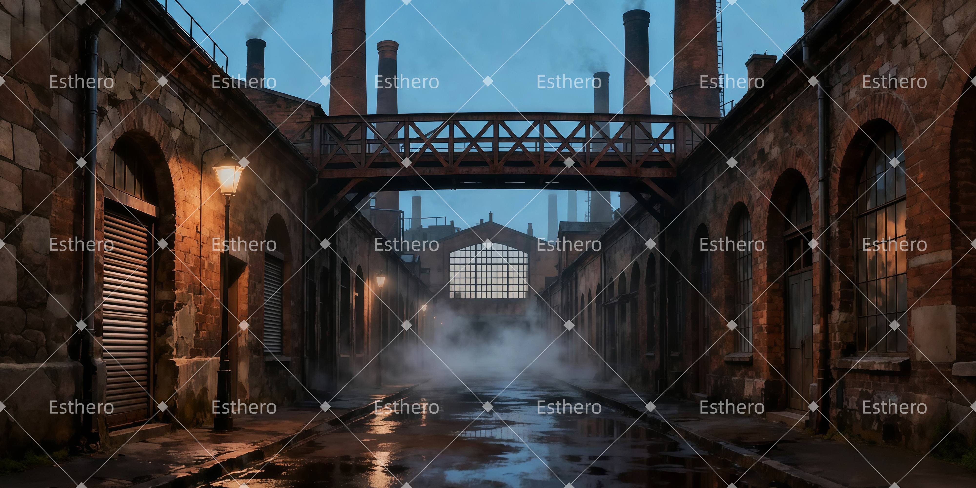 Fond de Scène Cour De L’Hospice LXX511-T53