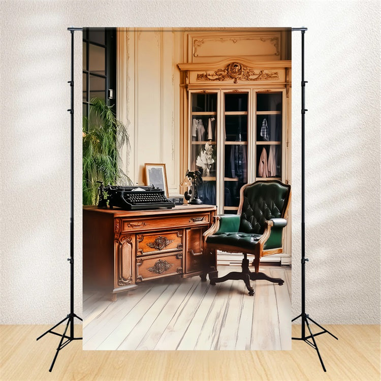 Toile de fond Vintage Salle d’Étude Classique LXX57-231