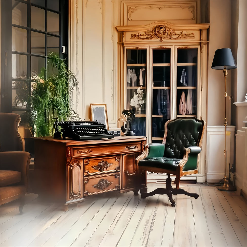 Toile de fond Vintage Salle d’Étude Classique LXX57-231