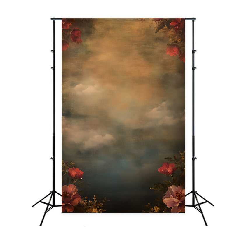 Toile de fond Portrait Ciel Pétales Baroque Vidéo LXX57-278