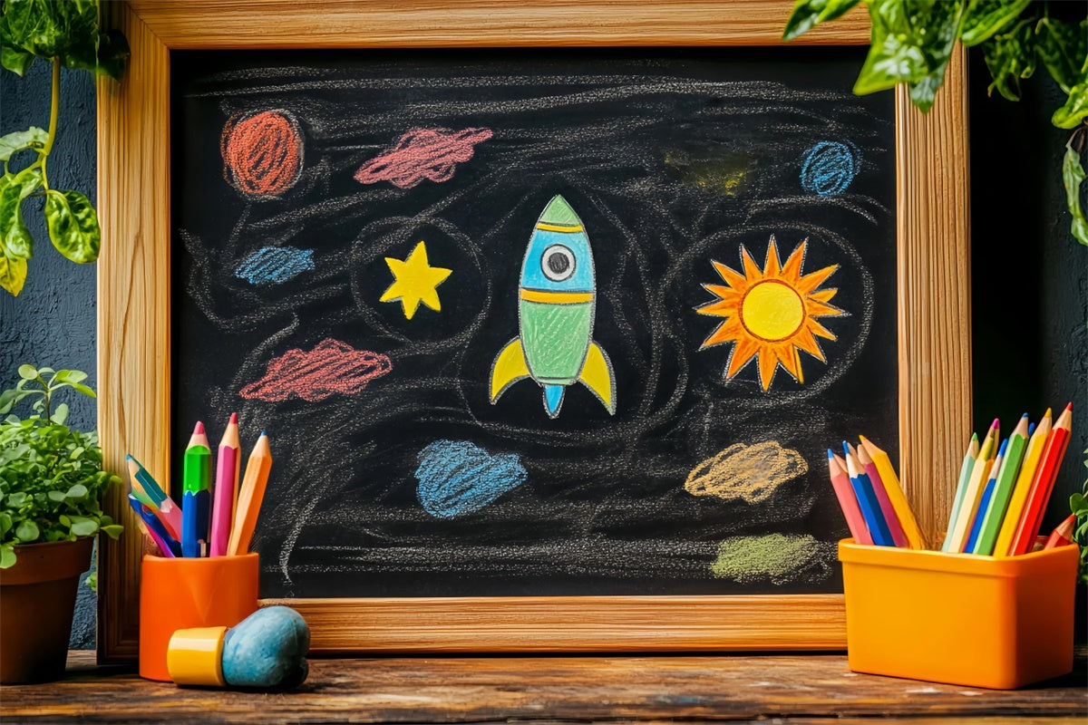 Toile de fond Photo École Gribouillis de l’Espace LXX57-30