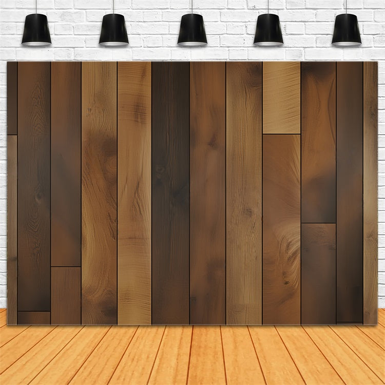 Toile de fond Photo Bois Panneaux de Bois Chaleureux LXX57-304