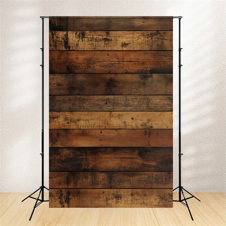 Toile de fond Bois Mur Maison de Ferme Rustique LXX57-307