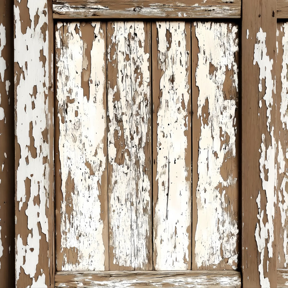 Toile de fond Bois Peinture Écaillée Rustique LXX57-308