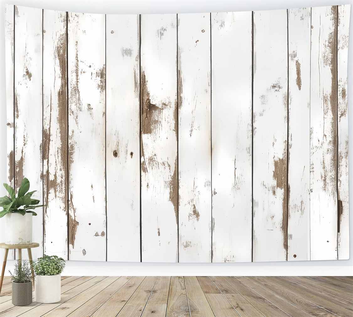 Toile de fond Bois Bois Blanchi Fané LXX57-313