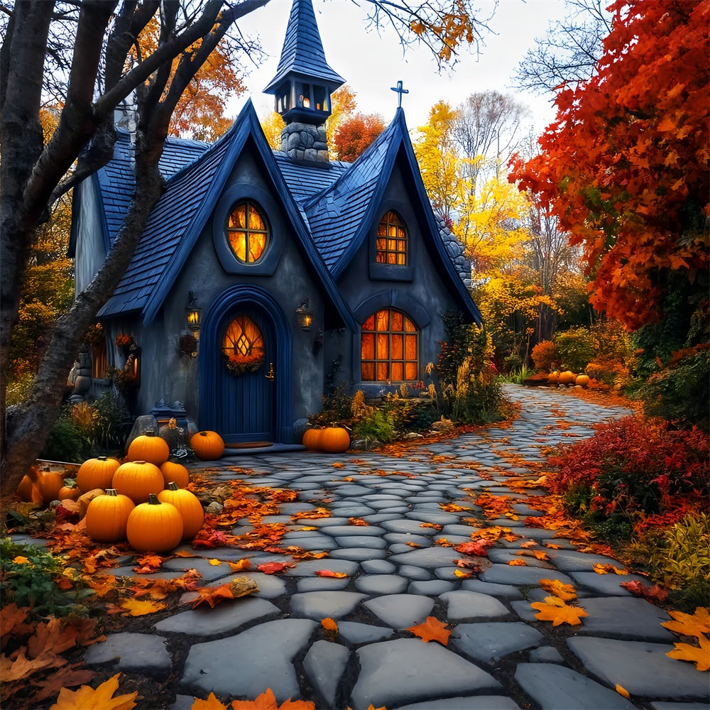 Toile de fond Halloween Sentier Magique d’Automne LXX57-92