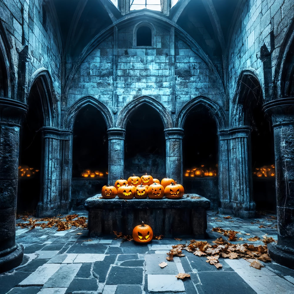 Toile halloween Crypte de Pierre Hantée LXX58-11