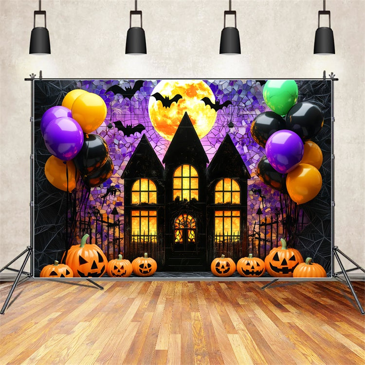 Fond studio halloween Fête Clair de Lune Effrayante LXX58-14