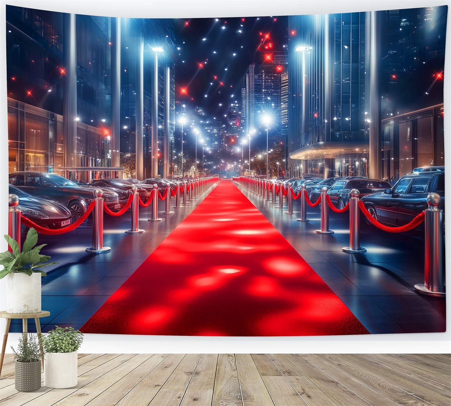 Toile de fond Tapis Rouge Entrée Luxe Centre-Ville LXX58-327