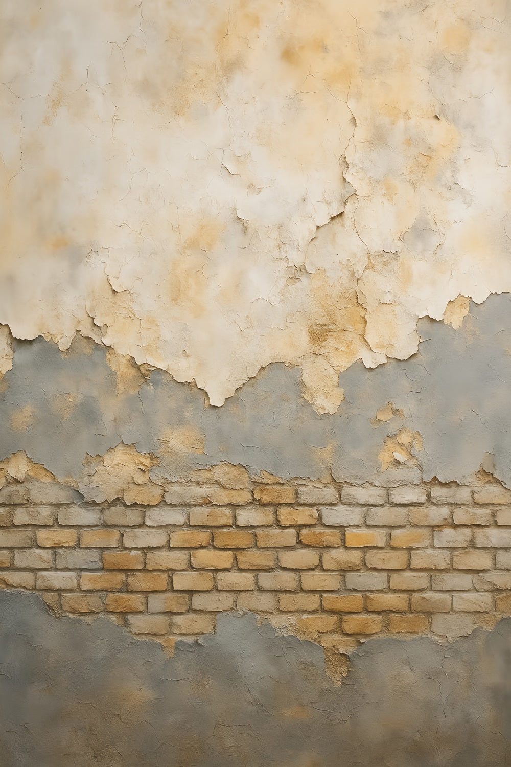 Fond photo béton Texture brique craquelée vintage Fond pour portraits LXX59-416