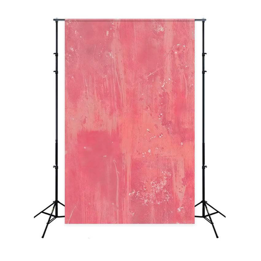 Fond en béton pour photographie Fond pour portrait avec surface texturée corail doux LXX59-455
