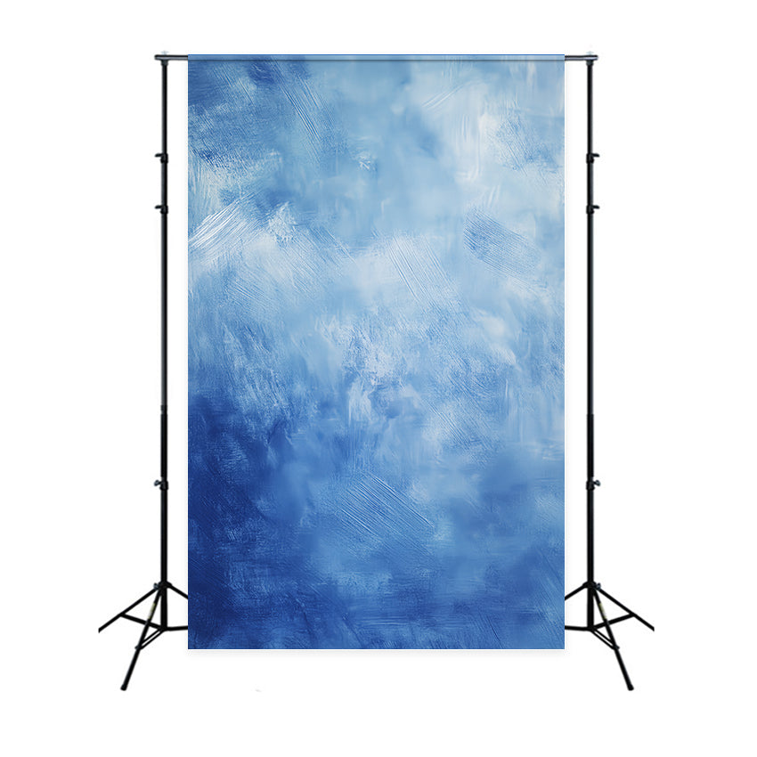 Fond pour portrait senior Fond de studio pour portrait texture nuage bleu azur LXX61-19