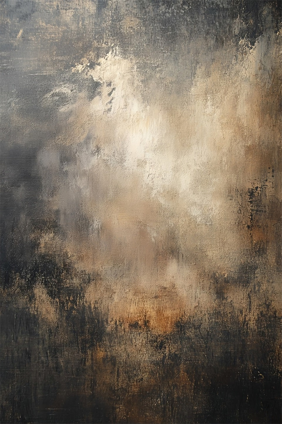 Fond pour portraits de famille Texture abstraite neutre et mélancolique Fond pour portraits photo LXX61-22