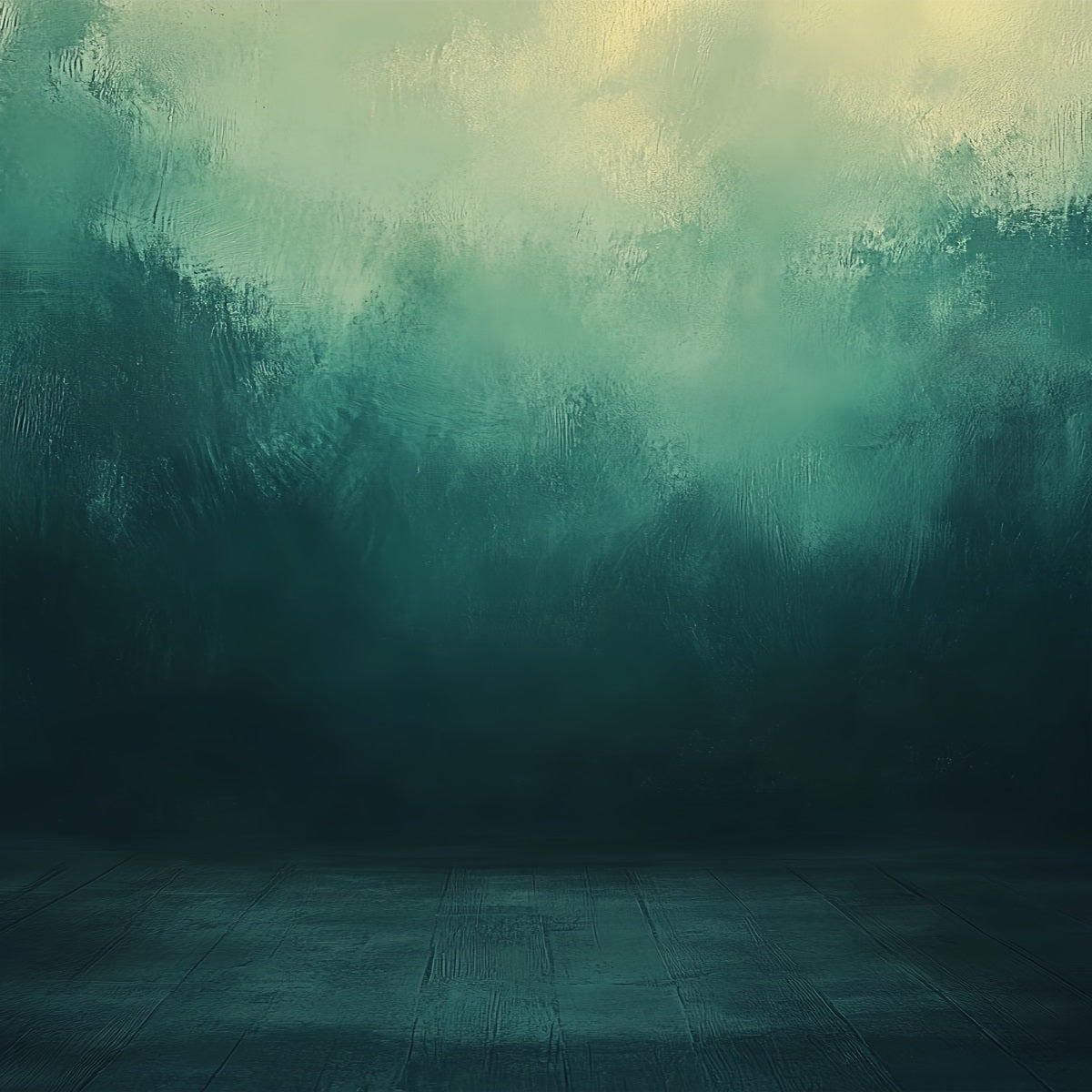 Fond pour portraits photographiques Teal Ombre Studio Texture Vert Fond photographique LXX61-9