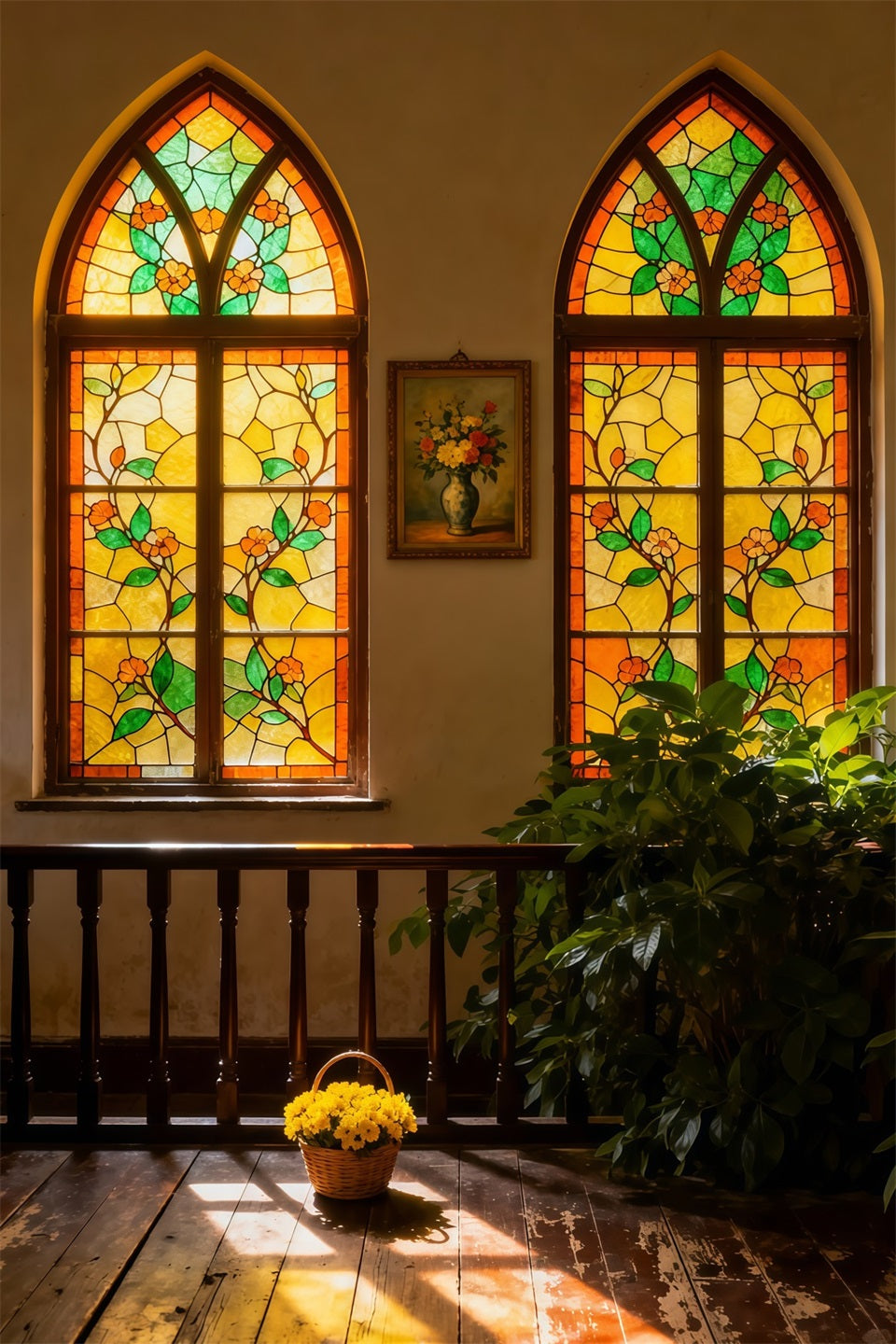Toile de fond Photo Pâques Église Religieuse LXX62-40