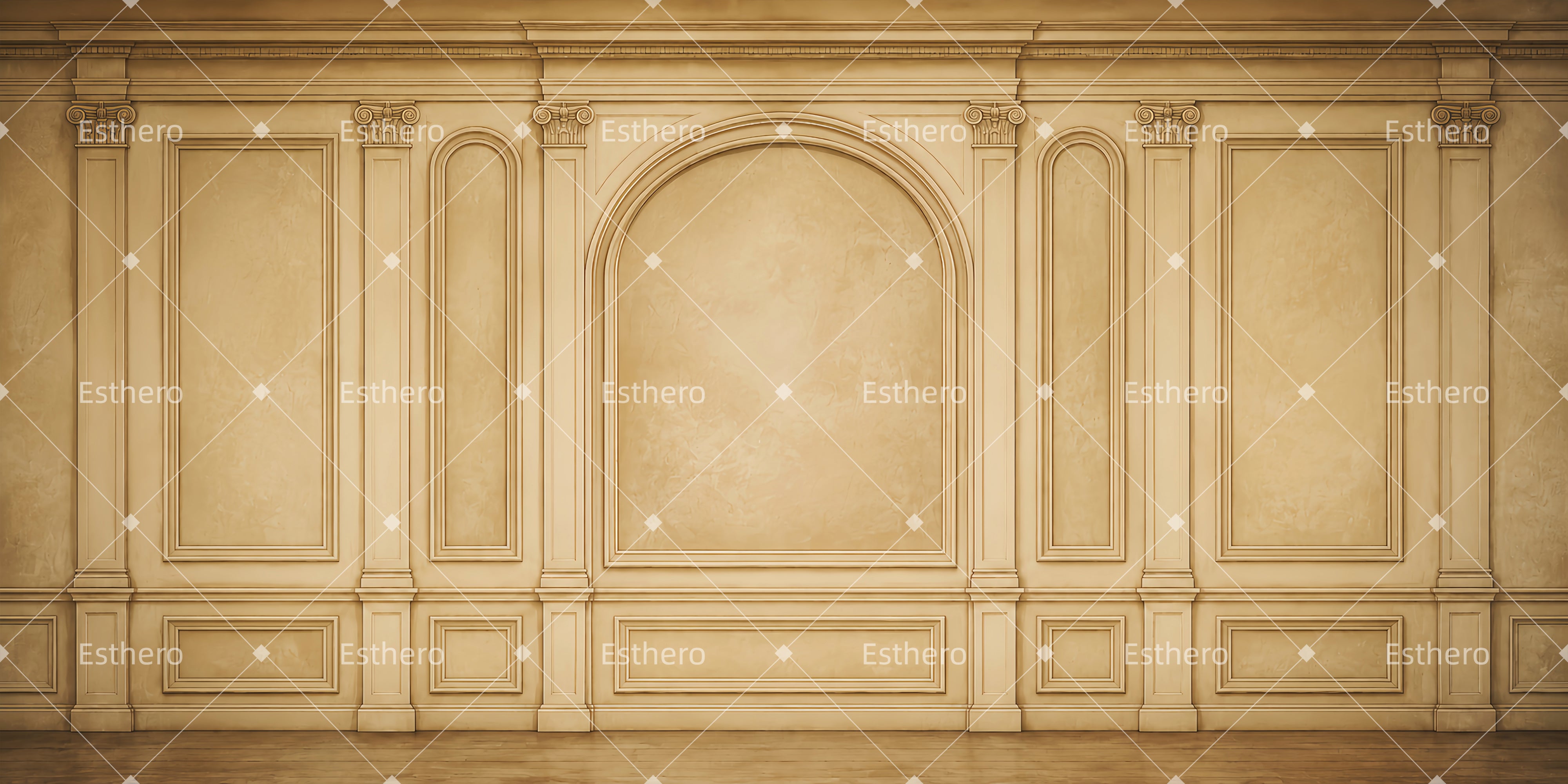 Décor de Scène Grande Salle d’Assemblée Dorée LXX66-T44