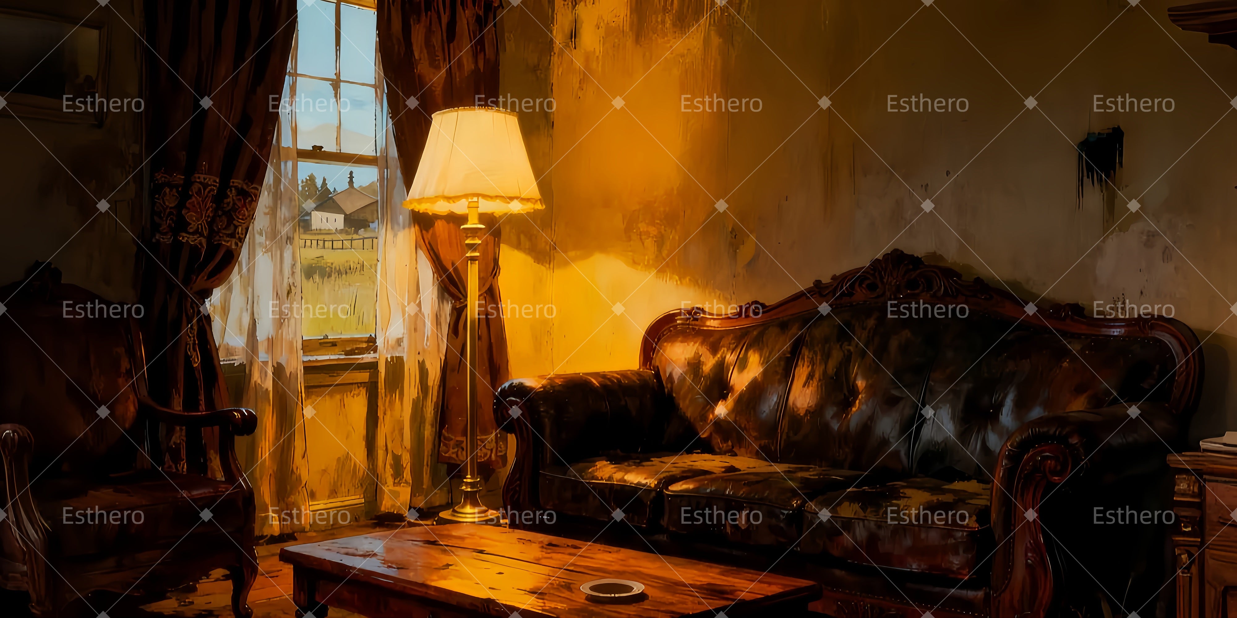 Fond de Scene Theatre Salon de Ren LXX510-T10