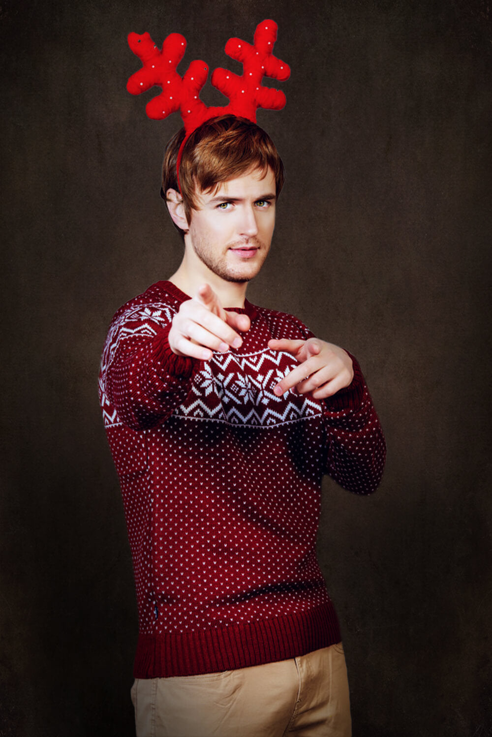 Vintage Marron Abstrait Texturé Toile de fond pour portrait M10-36