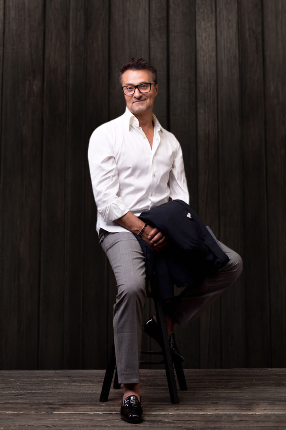 Rétro Noir Texture Bois Toile de fond Photographie M10-37