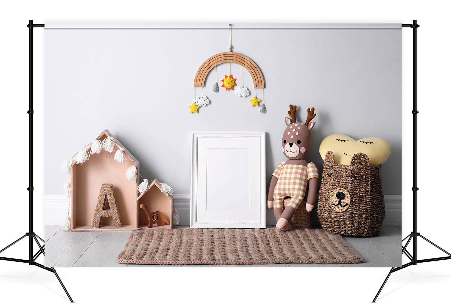 Jolie Chambre des Enfants Toile de fond pour Photographie M11-21