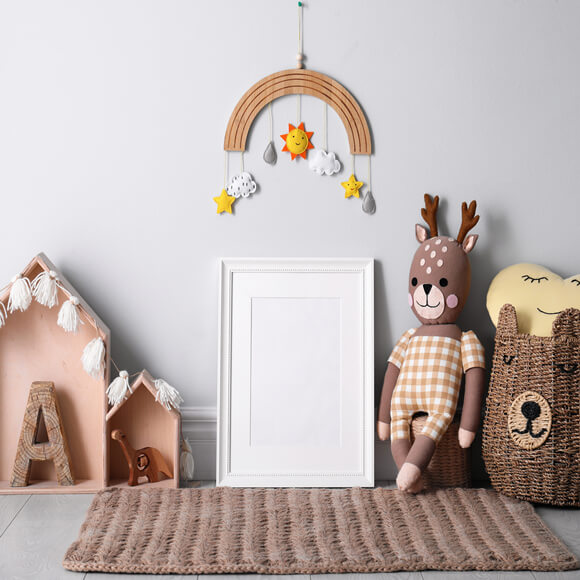 Jolie Chambre des Enfants Toile de fond pour Photographie M11-21