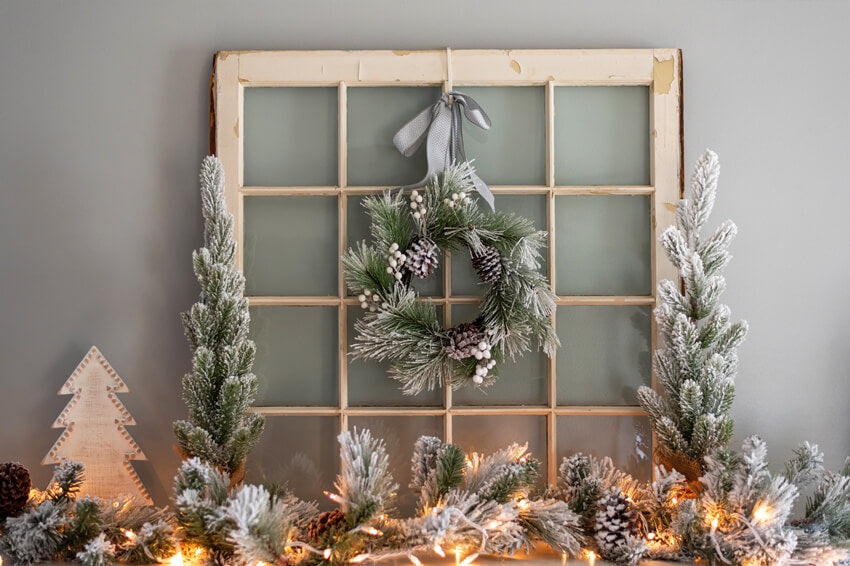 Guirlande de Noël Décoration Photographie Toile de fond M11-71