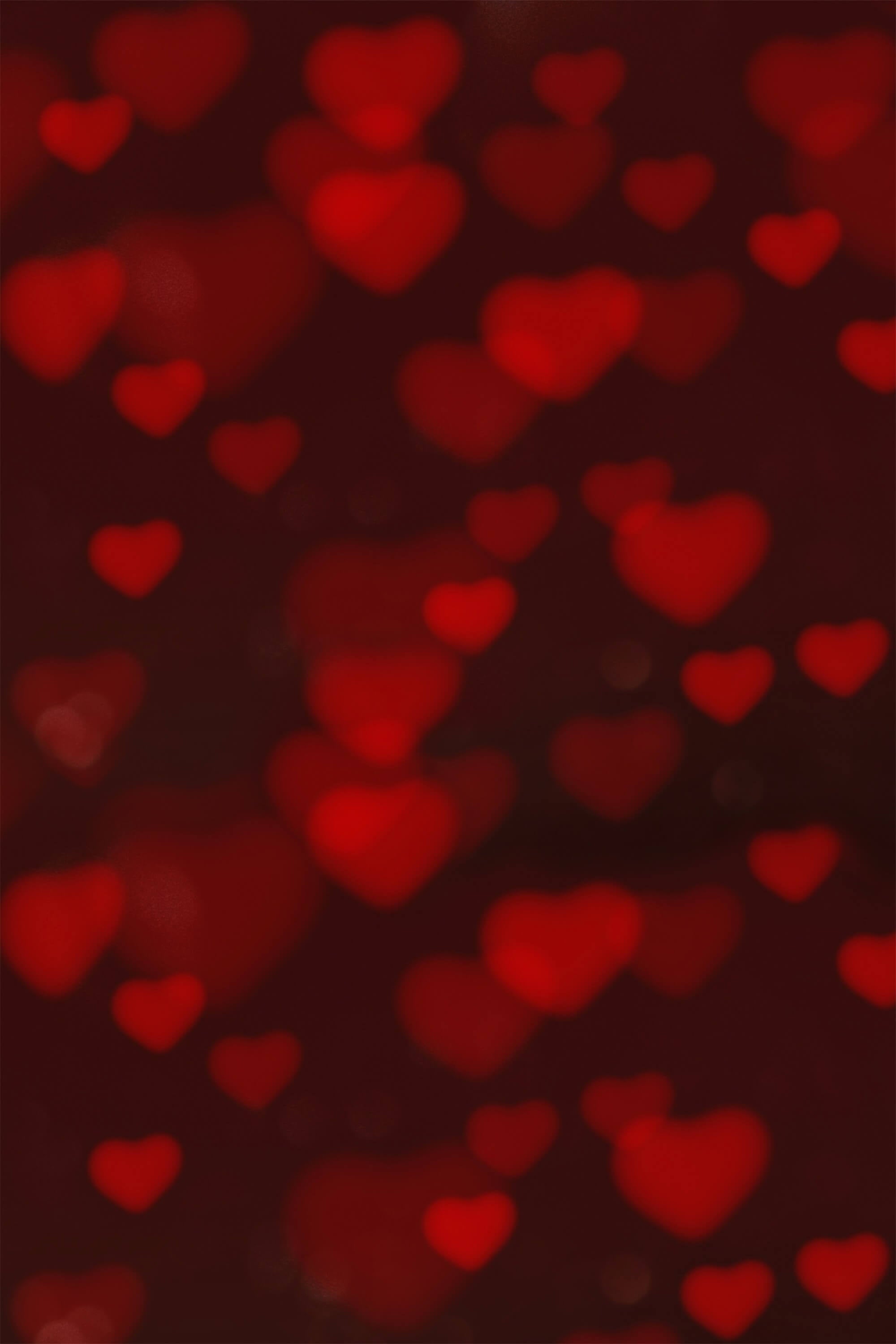 Saint Valentin Halo de Coeur Rouge Scene Romantique Toile de fond M12-06