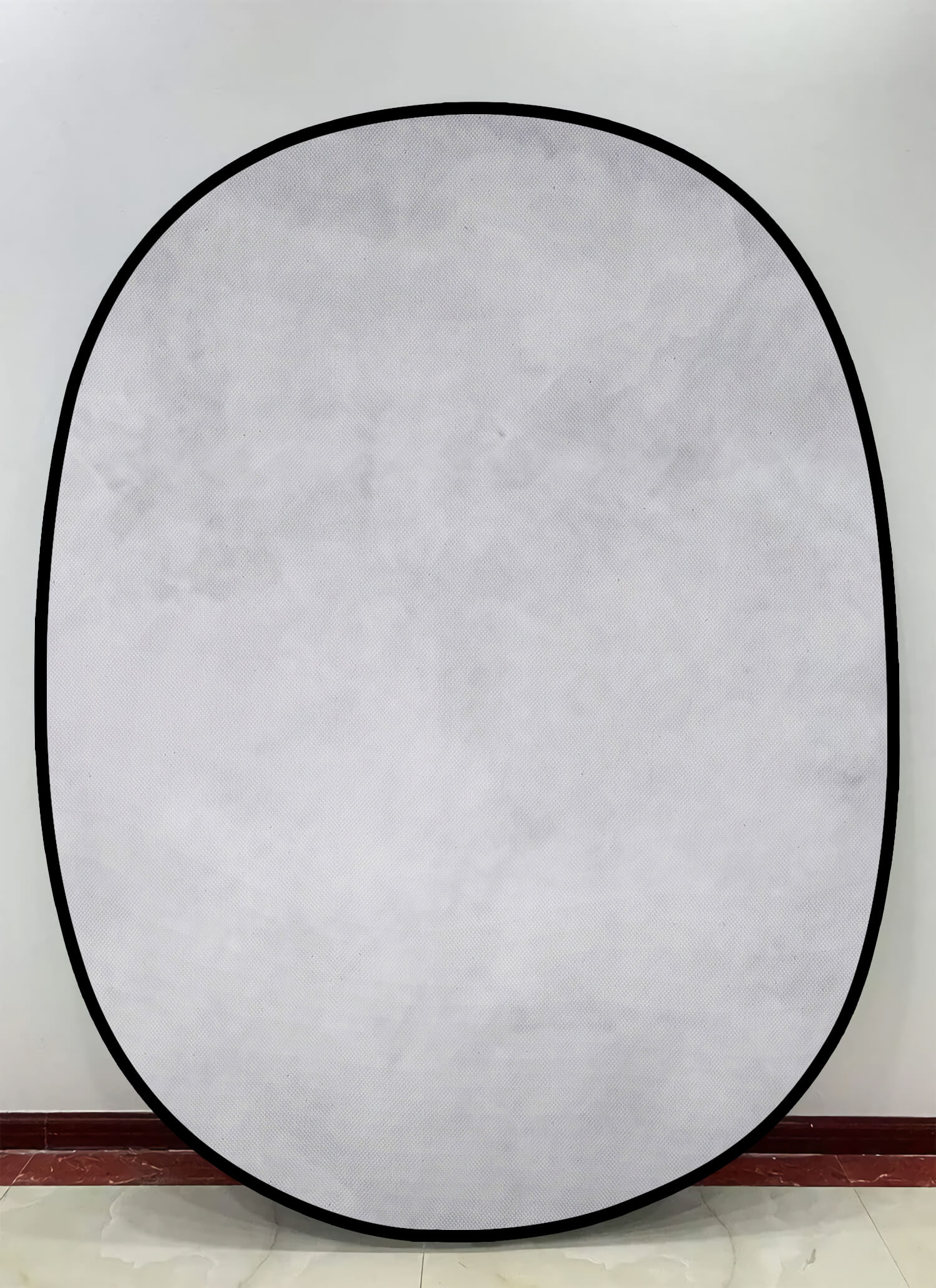 Toile de fond pliable Gris Clair/Noir Foncé Rouge Dégradé double face 5x6.5ft (1.5×2M) M12-79