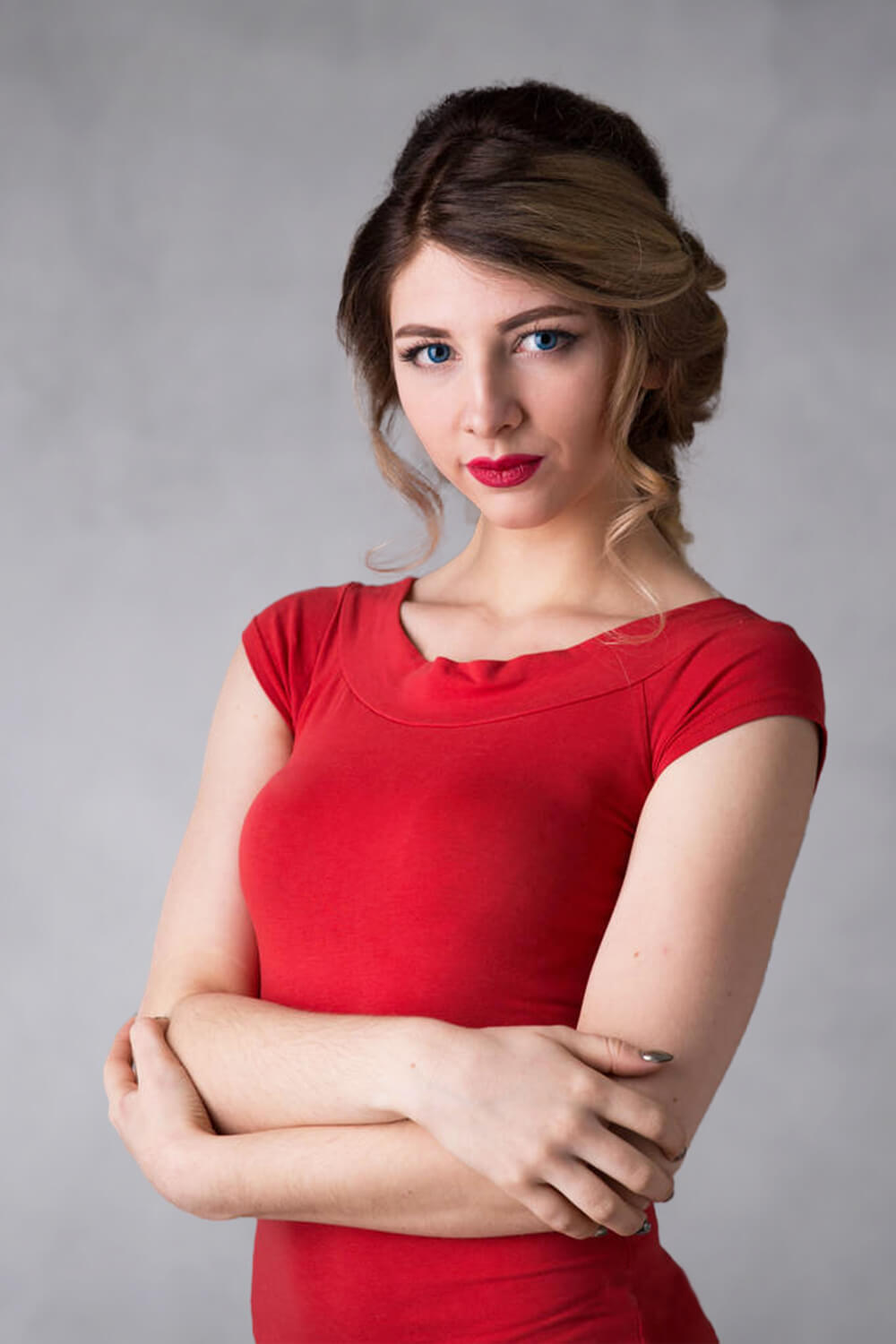 Toile de fond pliable Gris Clair/Noir Foncé Rouge Dégradé double face 5x6.5ft (1.5×2M) M12-79