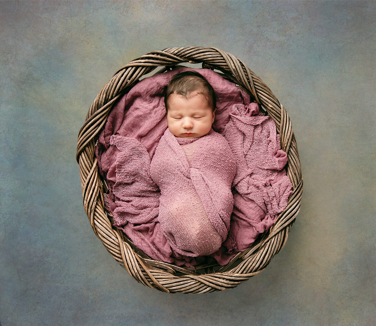 Toile de fond abstraite bleu denim pour studio de photographie M2-07