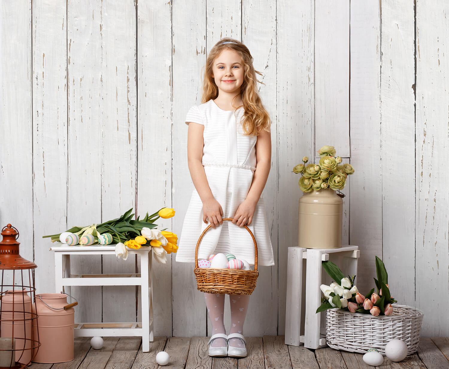 Panneau de bois classique blanc avec marques de gouttes de peinture Toile de fond M2-22