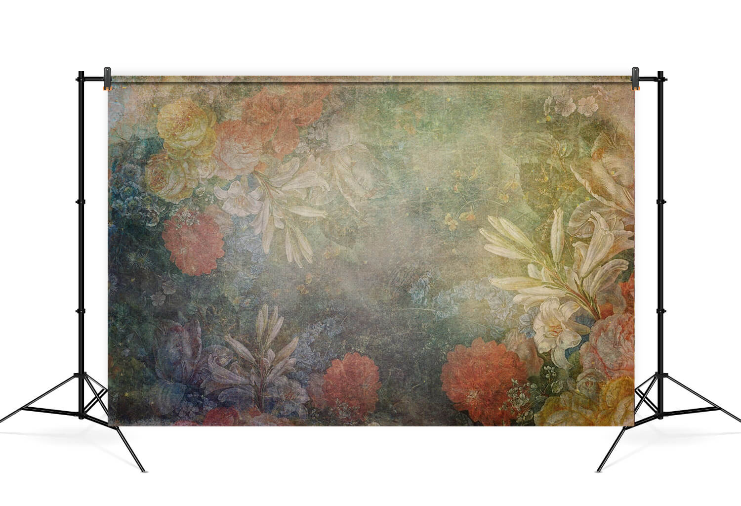 Toile de Fond de Photographie de Portrait Floral Abstrait M6-112