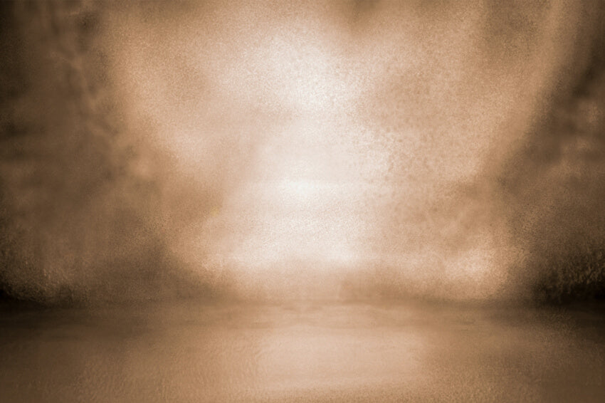 Toile de Fond de Photographie de Portrait Abstrait Marron M7-52