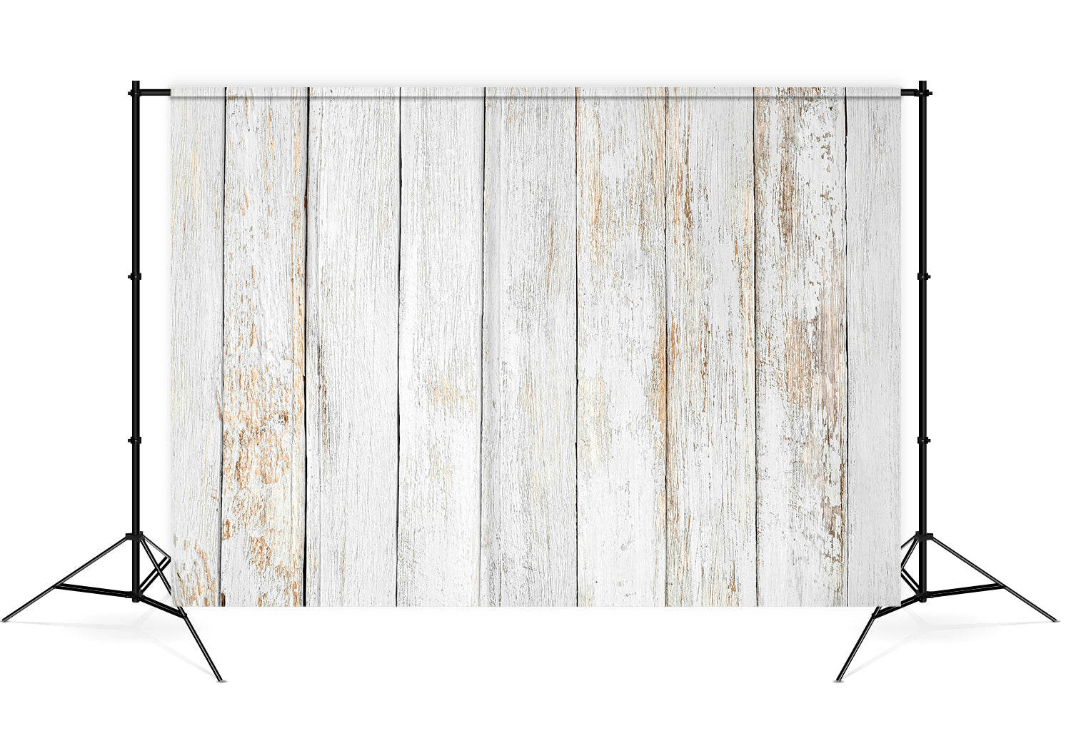 Toile de fond vintage en bois blanc pour photo M8-01