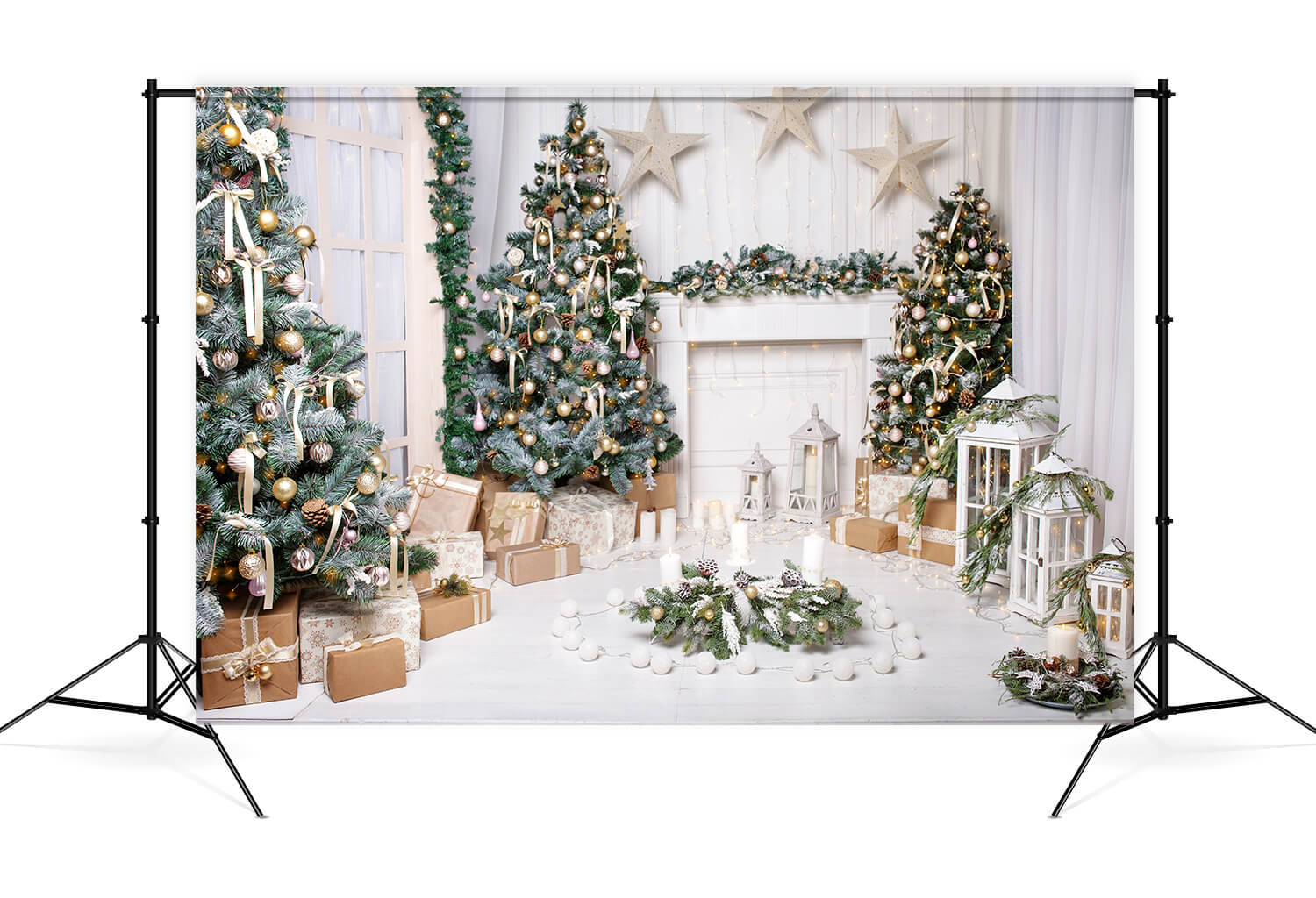 Toile de fond pour Décoration sur la Fête de Noël M8-71