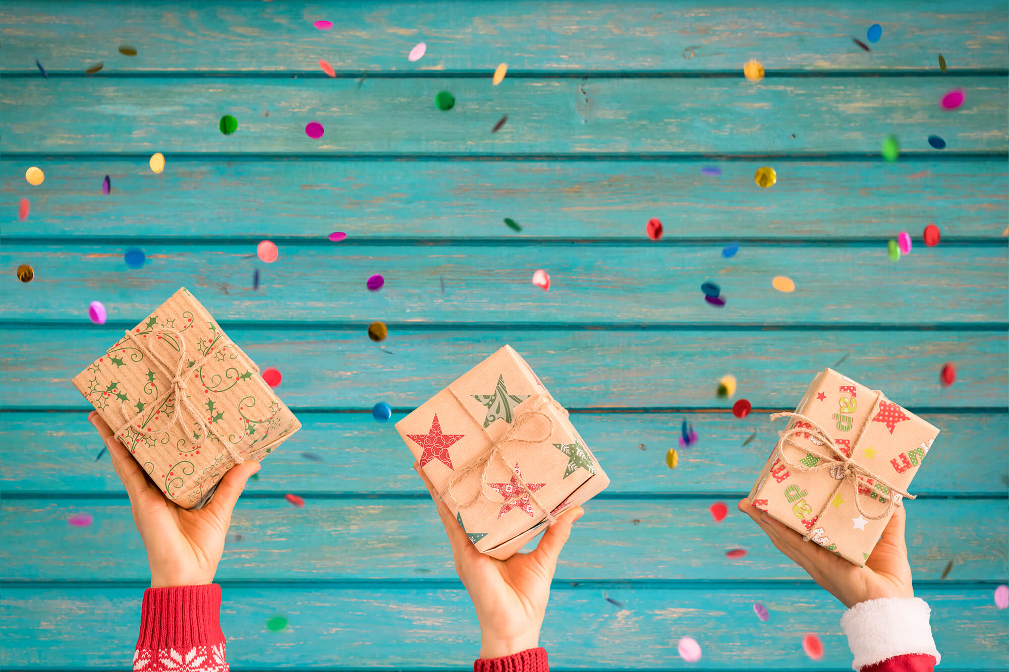 Toile de Fond en Planches de Bois Bleu Clair Lumineux M8-74