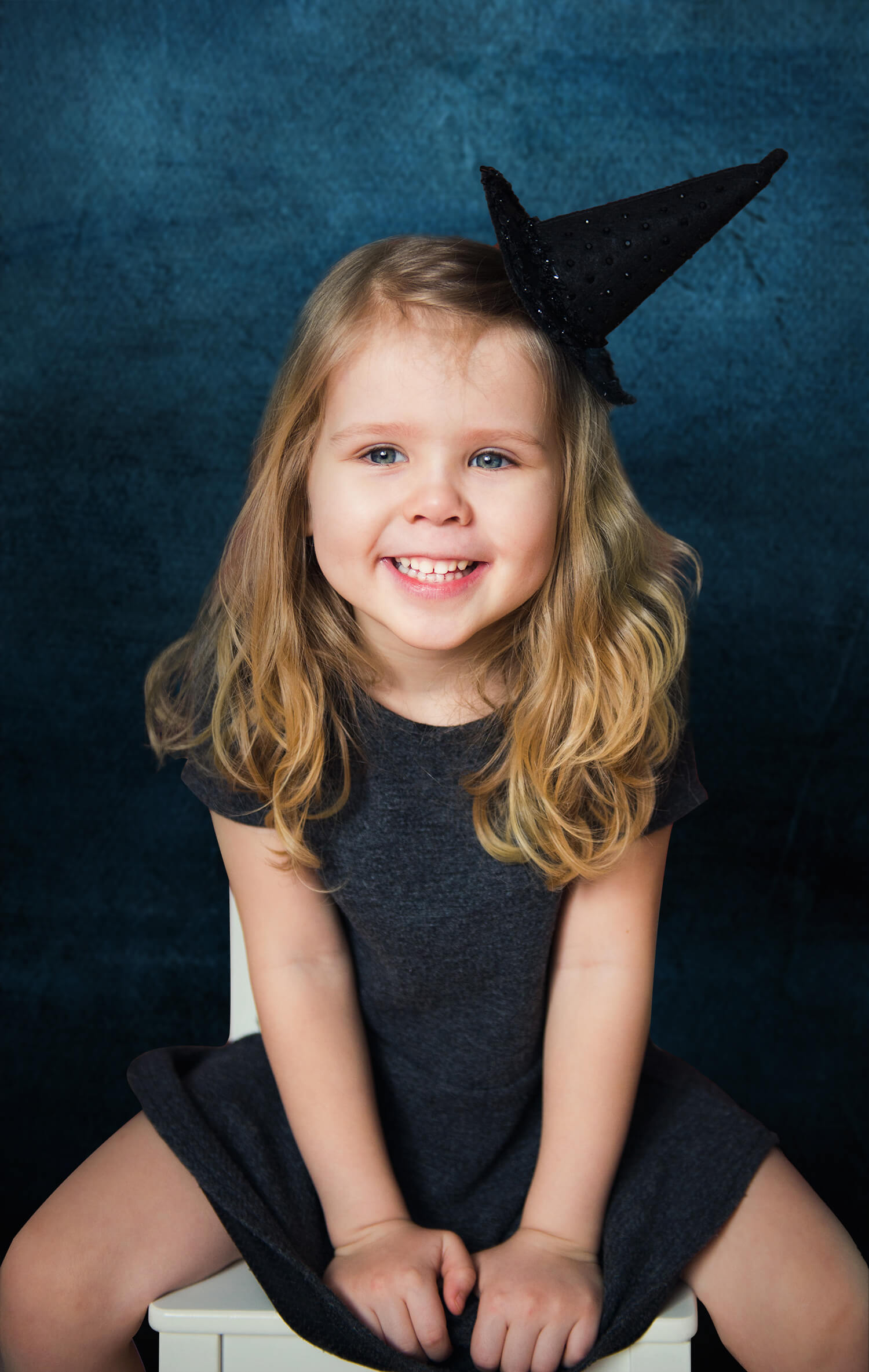 Toile de fond pliable double face abstraite bleue/texture rouillée 1.5x2m M9-03