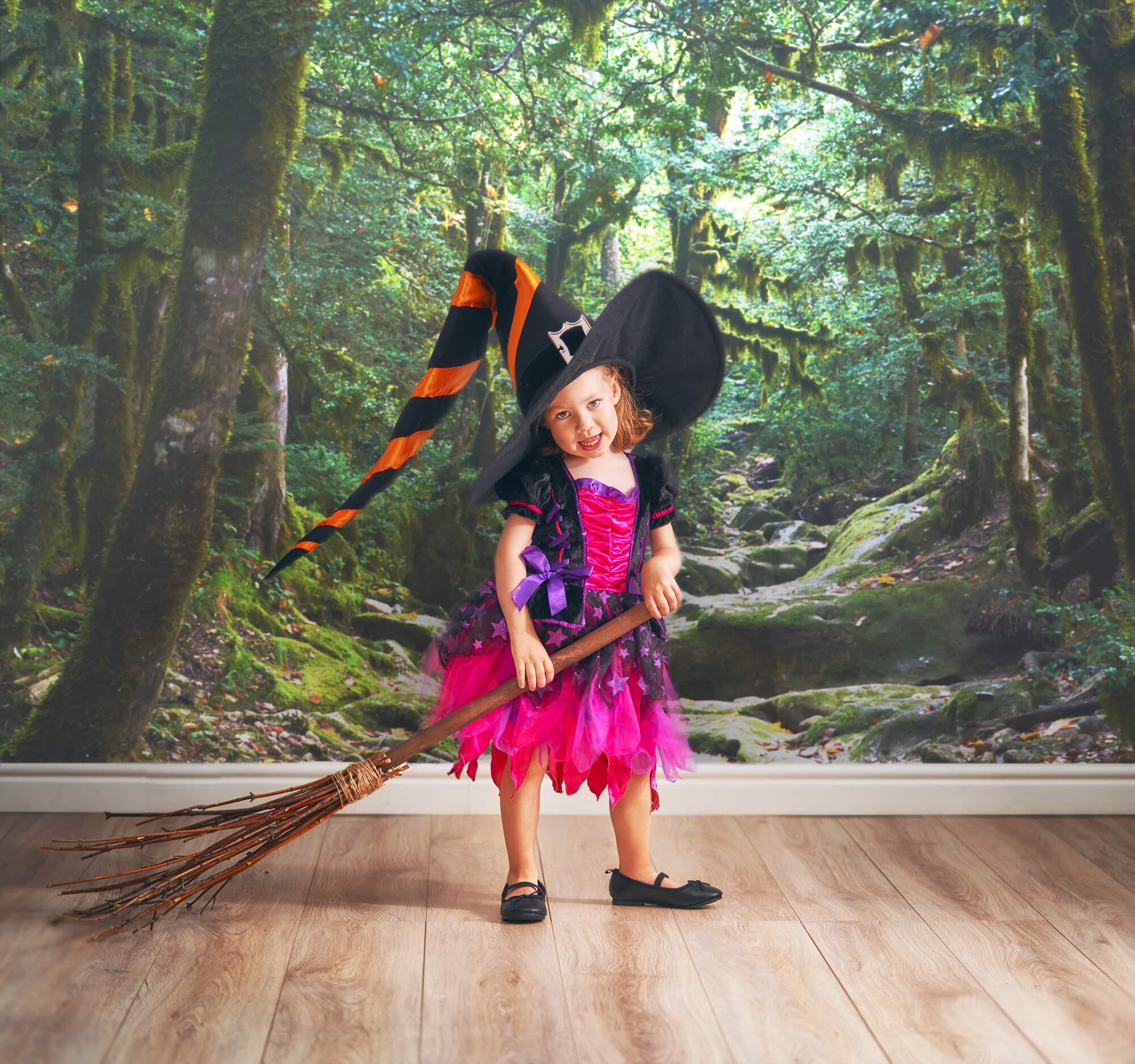 Toile de Fond Mystérieux Sentier Jungle Photographie M9-57