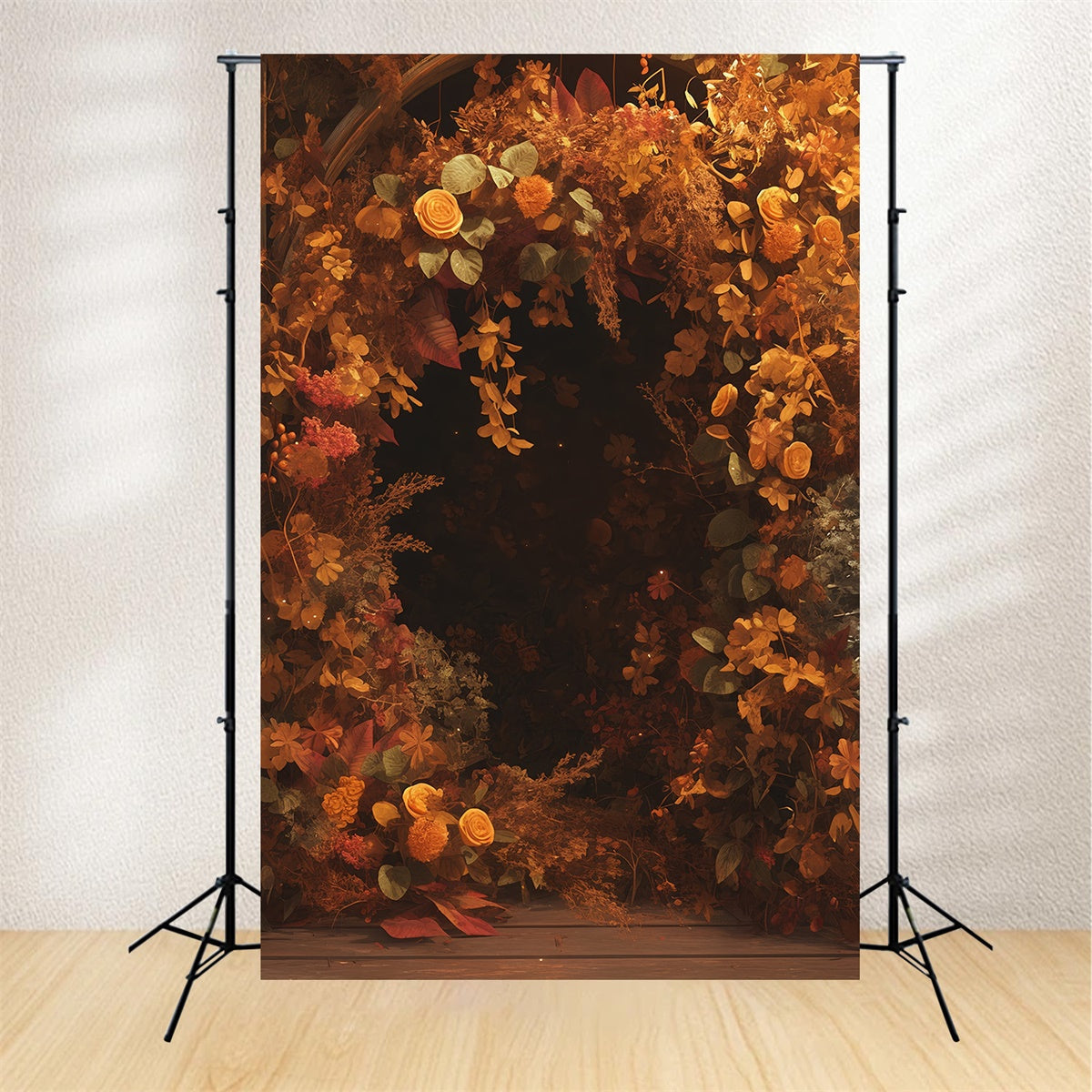 Toile de fond Photo Automne Romance Florale Rustique MRR7-143