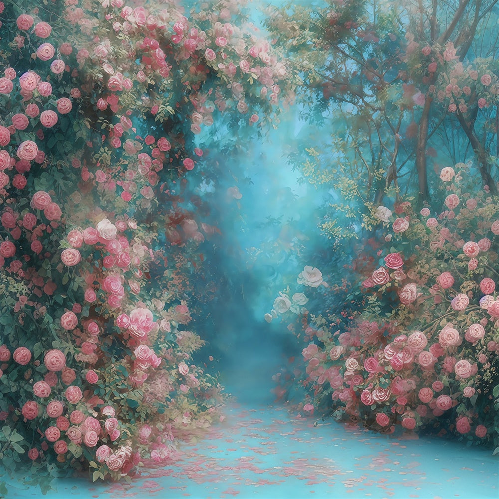 Toile de fond Art Raffiné Chemin Jardin Secret MRR7-200