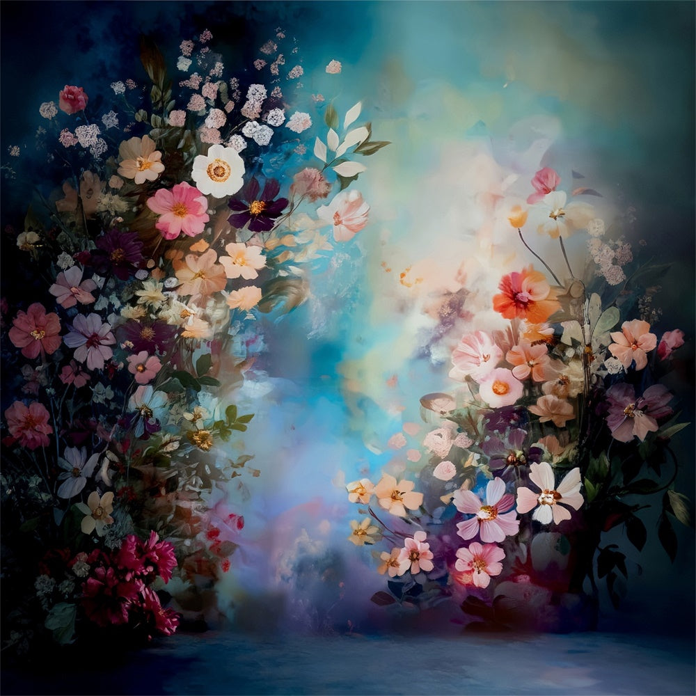 Toile de fond Art Raffiné Brume Pétales Enchantée MRR7-201
