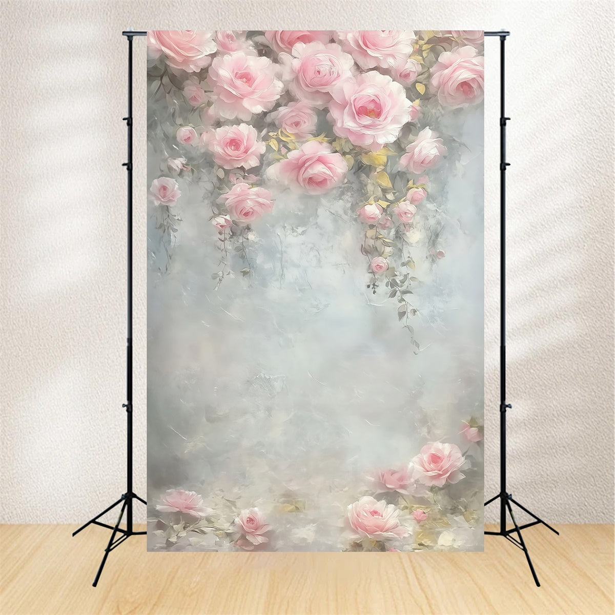 Toile de fond Art Raffiné Pétales Douces Muslin MRR7-205