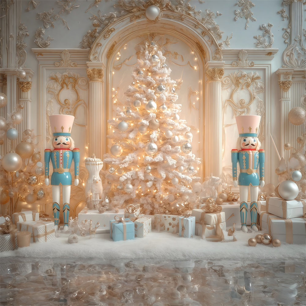 Toile de fond Noël Rêves au Palais Givré MRR7-85