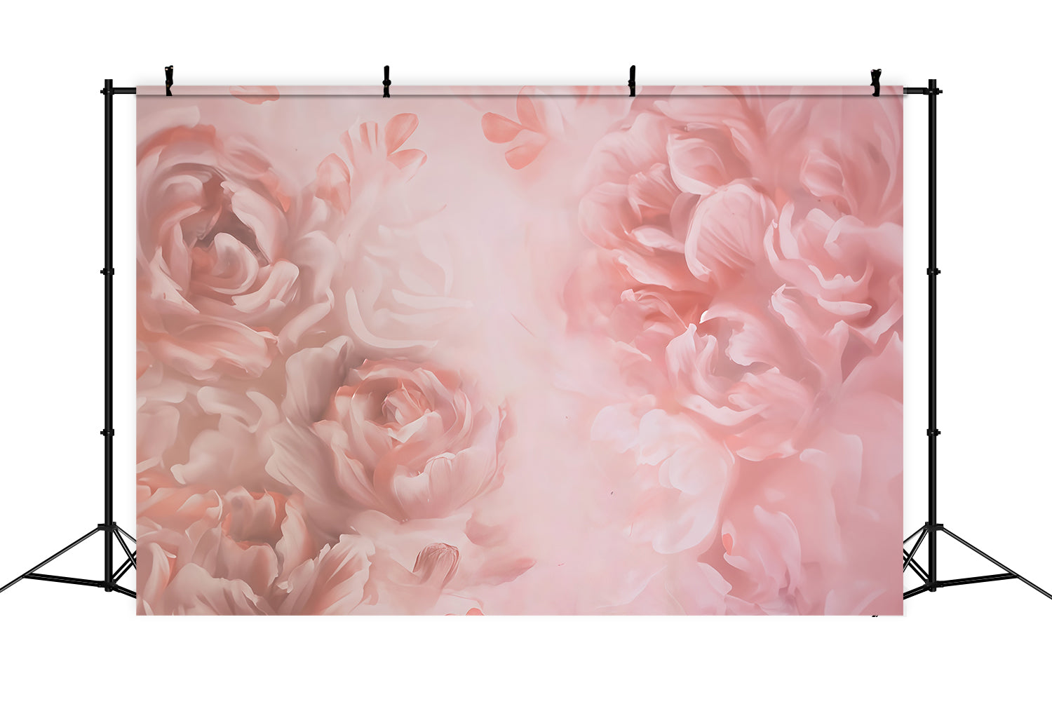 Toile de fond Floral Pétales Roses Douces Fleurs Épanouies Photo MRR9-111