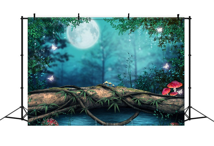 Toile De Fond Forêt Automne 1,8x2,4 M - Décoration Photo Et Fête !