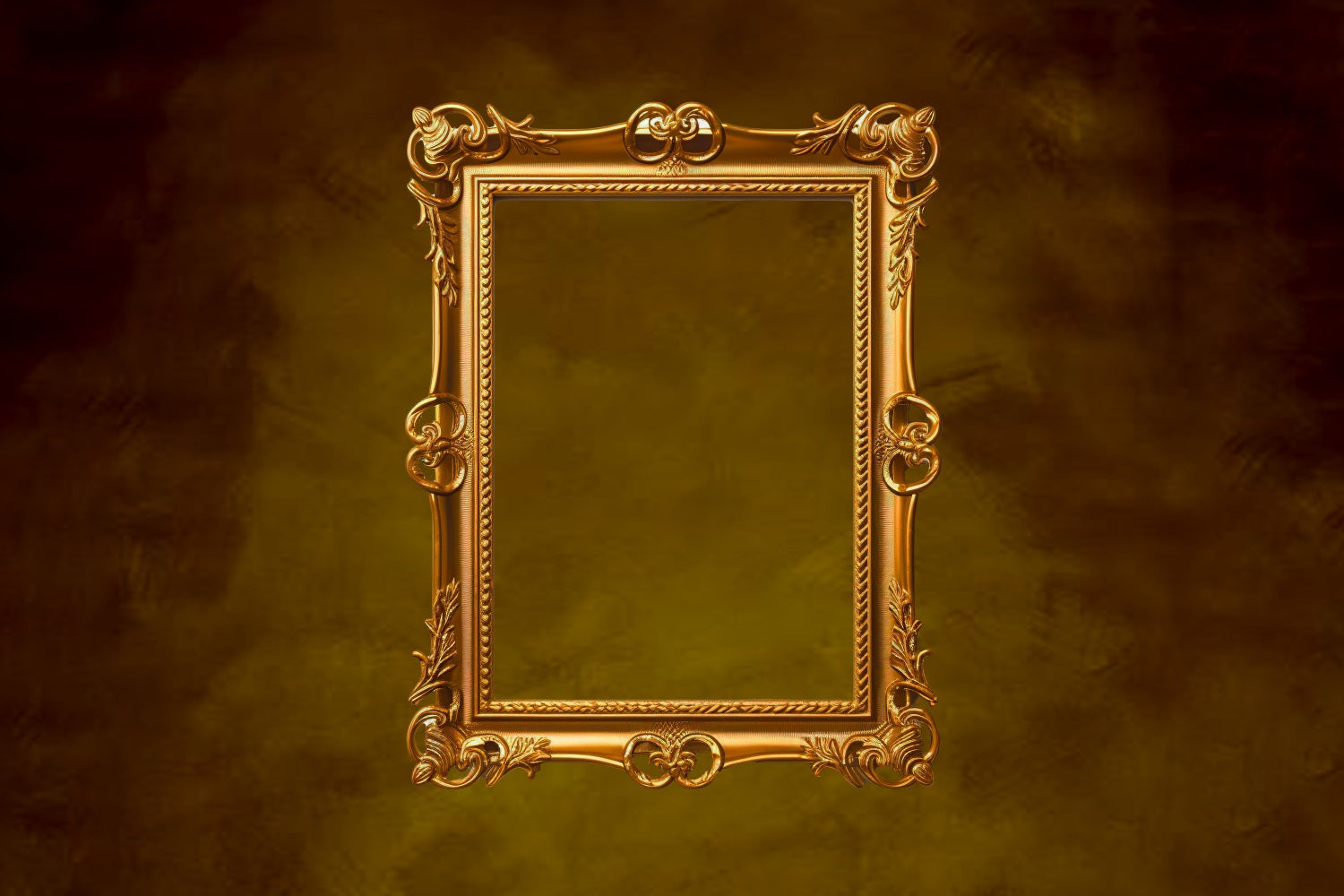 Esthero Art Vintage Métal Cadre Photo Rectangulaire Abstrait Toile de fond RR4-54