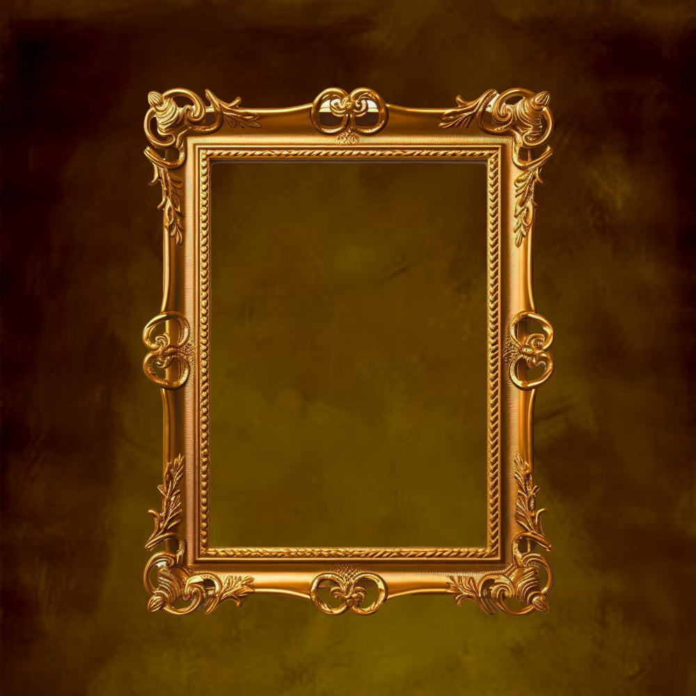 Esthero Art Vintage Métal Cadre Photo Rectangulaire Abstrait Toile de fond RR4-54